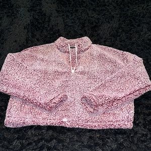 Softest Sherpa Pullover (Pinkish-Purple!)